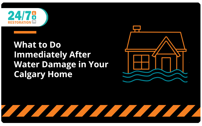 What to Do Immediately After Water Damage in Your Calgary Home